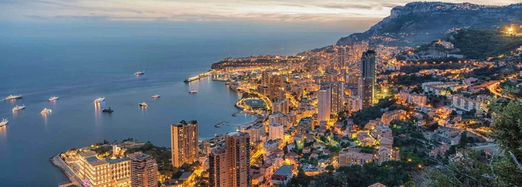 Porto di Monaco veduta aerea